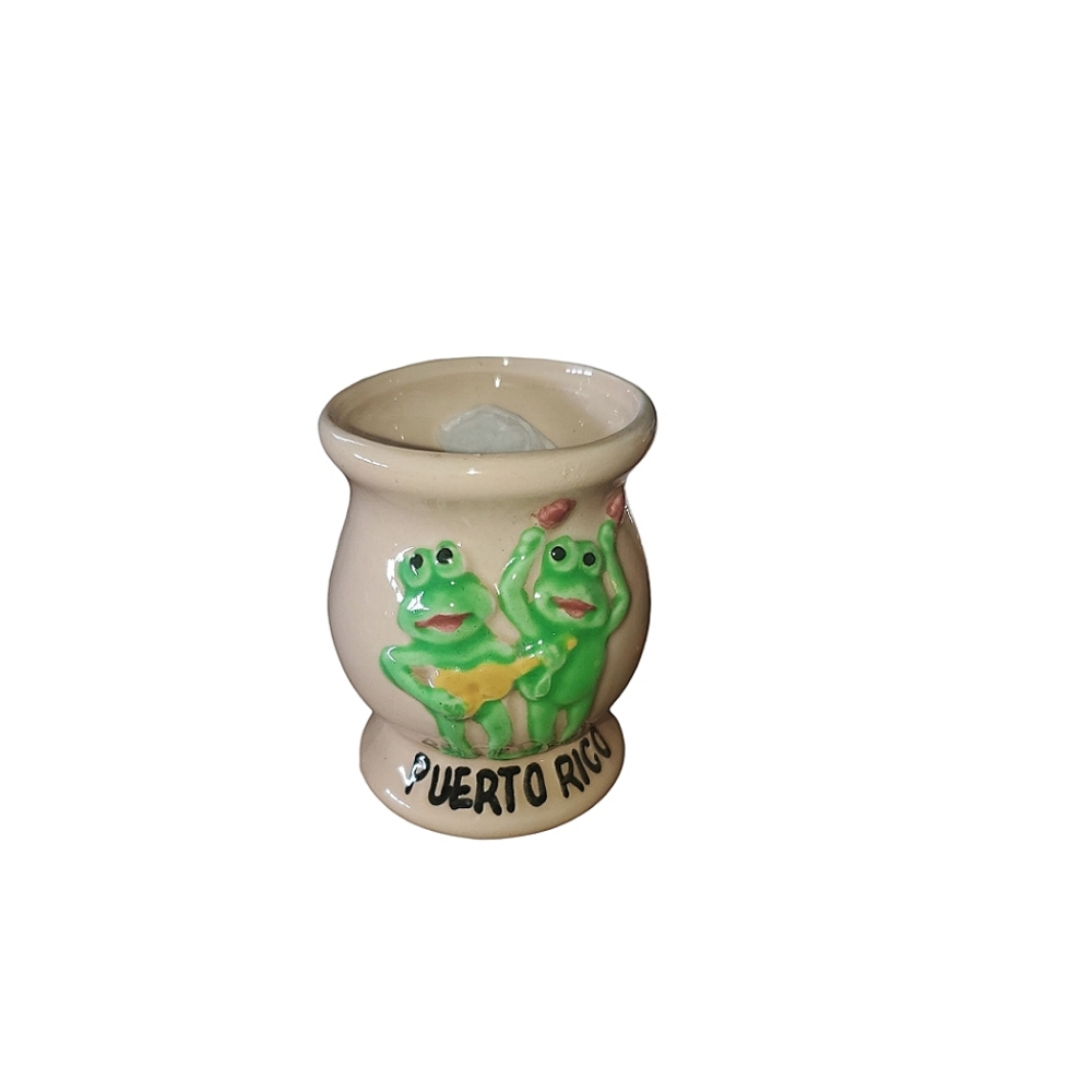 Vintage Frog Egg Cup